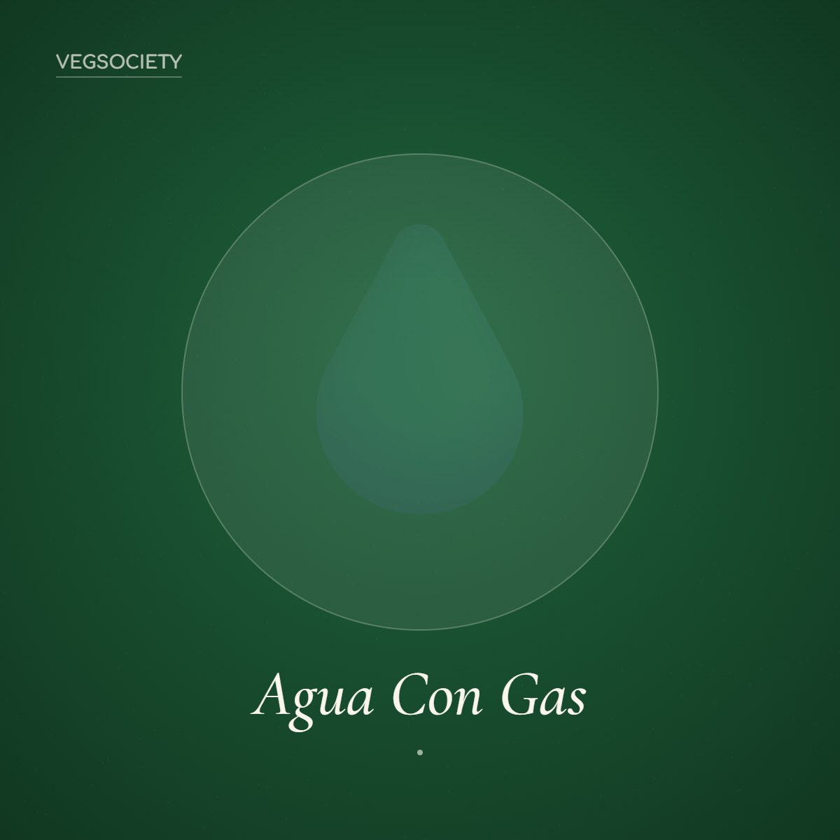 AGUA CON GAS